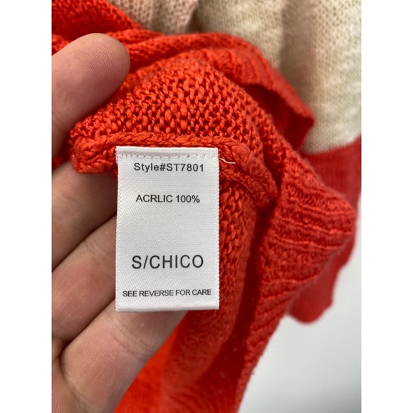 intro. Crew Neck Long Sleeve Sweater Size Small - Picture 7 of 7